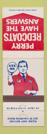 Perry Drugs - Old Matchbook